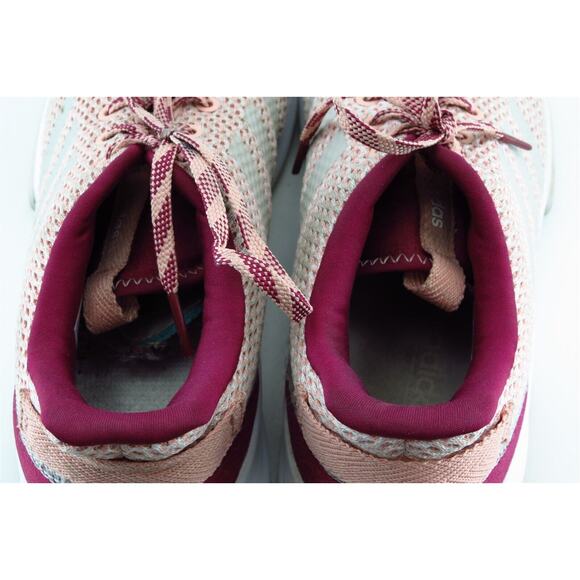 adidas Running Shoes Pink Fabric Women 8 Medium - Picture 5 of 7